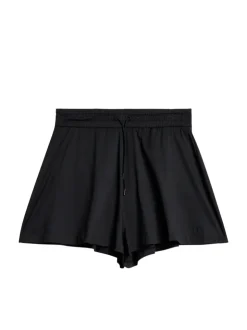Bottoms|Base & Mid Layers<J.Lindeberg Billie Wide Jersey Shorts Black