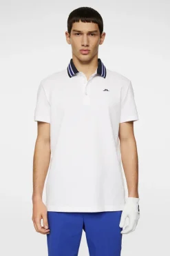 Golf|Polo Shirts<J.Lindeberg Bjorn Polo White