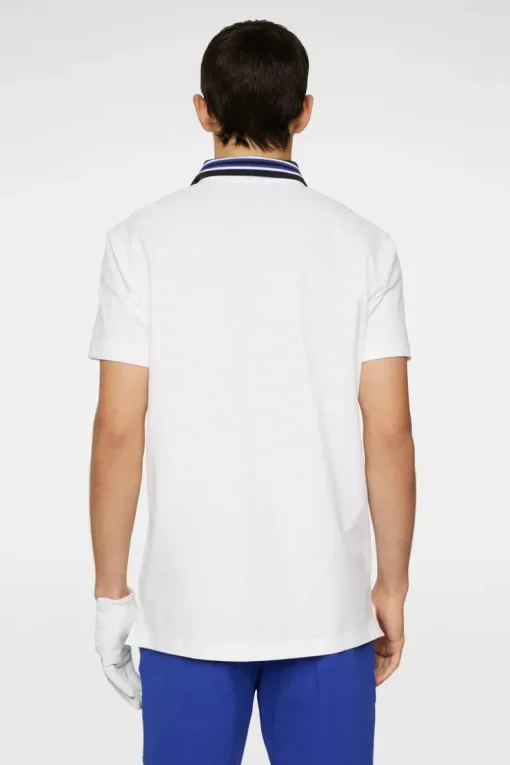 Golf|Polo Shirts<J.Lindeberg Bjorn Polo White