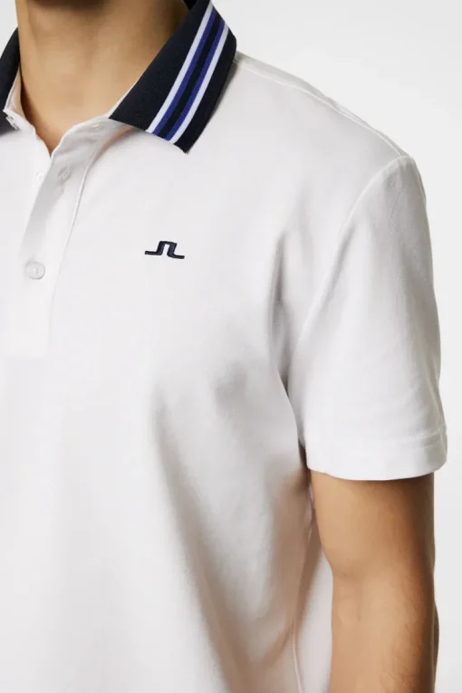 Golf|Polo Shirts<J.Lindeberg Bjorn Polo White