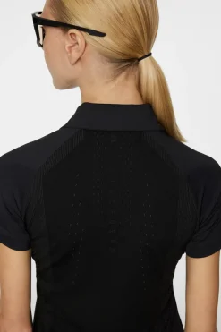 Golf|Tops<J.Lindeberg Bobi Tech Polo Black