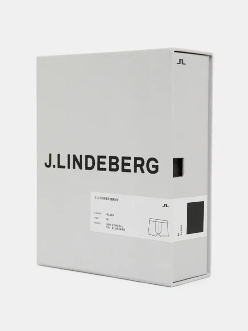 Accessories|Underwear<J.Lindeberg Bridge Lyocell Boxer Black