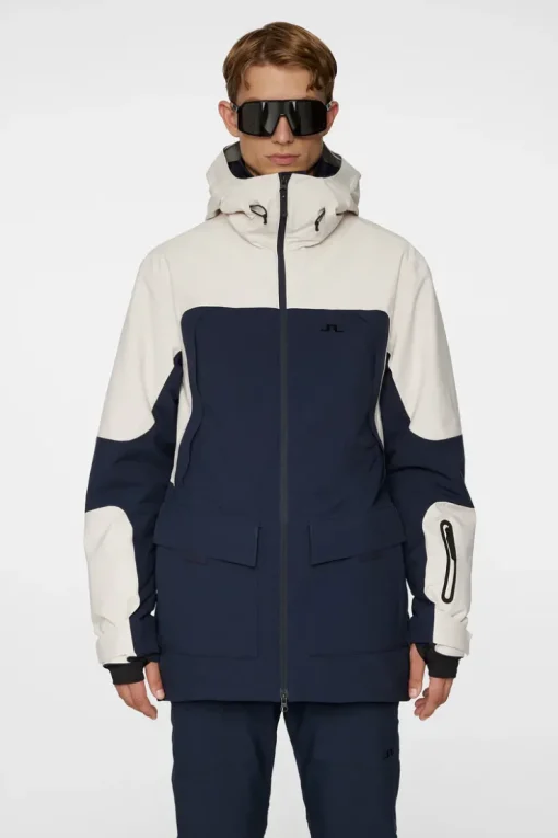 Ski|Jackets<J.Lindeberg Bridge Parka Moonbeam