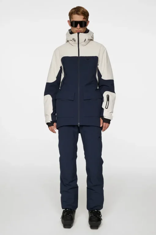 Ski|Jackets<J.Lindeberg Bridge Parka Moonbeam
