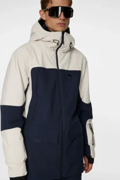 Ski|Jackets<J.Lindeberg Bridge Parka Moonbeam