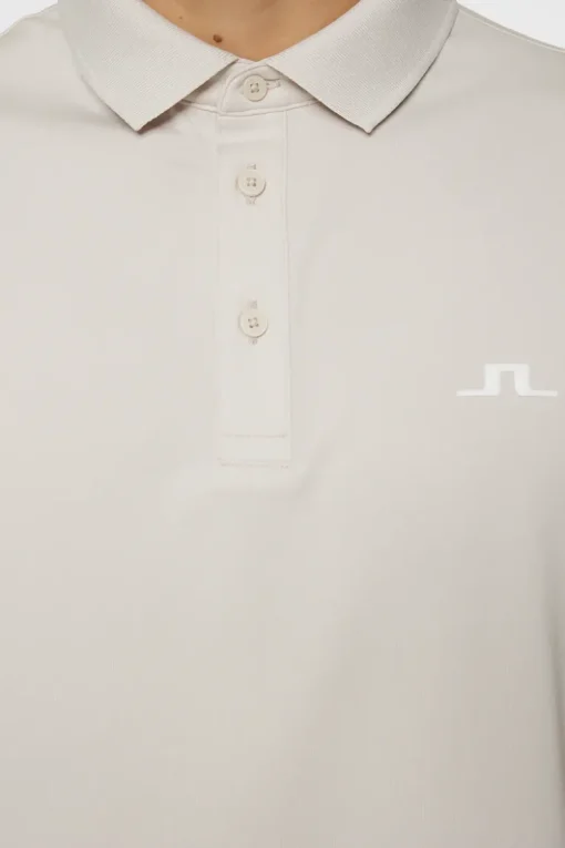 Golf|Polo Shirts<J.Lindeberg Bridge Polo Moonbeam