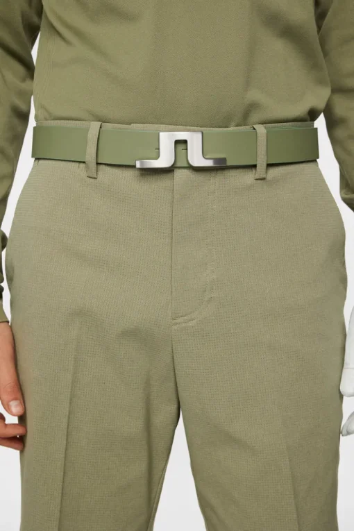 Golf|Golf Belts<J.Lindeberg Bridger Belt OilGreen