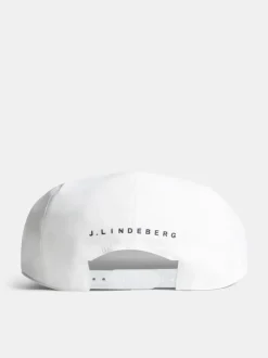 Golf|Golf Caps<J.Lindeberg Campbell Flat Cap White