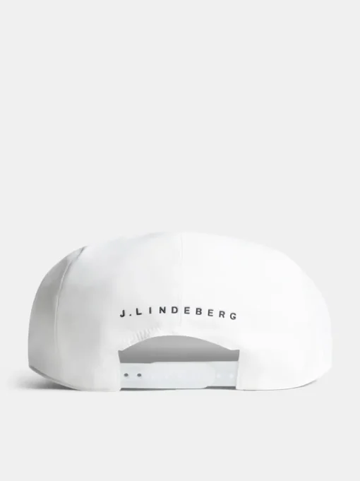 Golf|Golf Caps<J.Lindeberg Campbell Flat Cap White