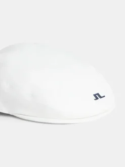 Golf|Golf Caps<J.Lindeberg Campbell Flat Cap White
