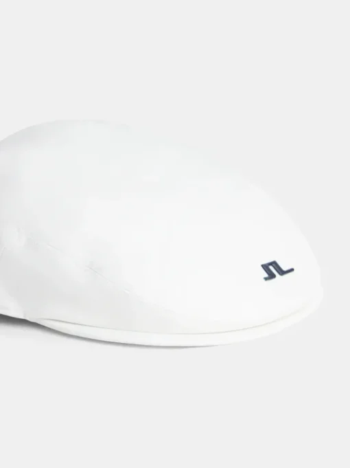 Golf|Golf Caps<J.Lindeberg Campbell Flat Cap White