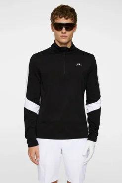 Golf|Base & Mid Layers<J.Lindeberg Carl Mid Layer Black
