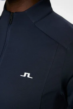 Golf|Base & Mid Layers<J.Lindeberg Cindy Quarter Zip Mid Layer JLNavy