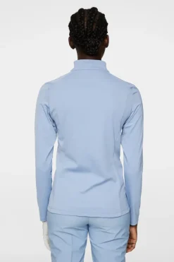 Golf|Base & Mid Layers<J.Lindeberg Cindy Quarter Zip Mid Layer RainWashed