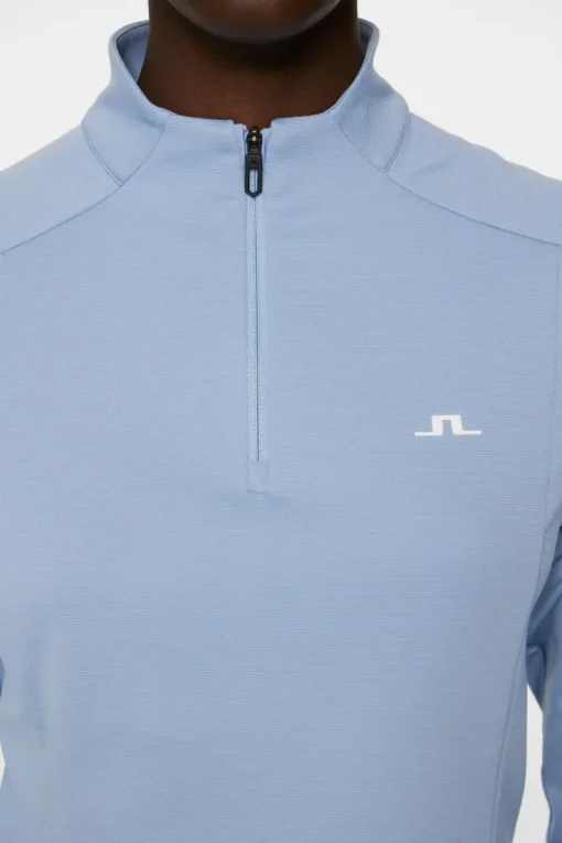 Golf|Base & Mid Layers<J.Lindeberg Cindy Quarter Zip Mid Layer RainWashed