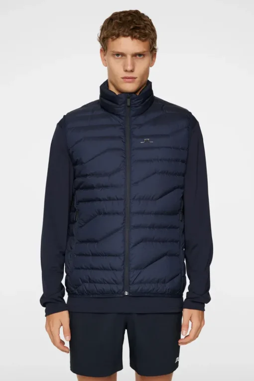 Active<J.Lindeberg Cliff Light Down Vest JLNavy