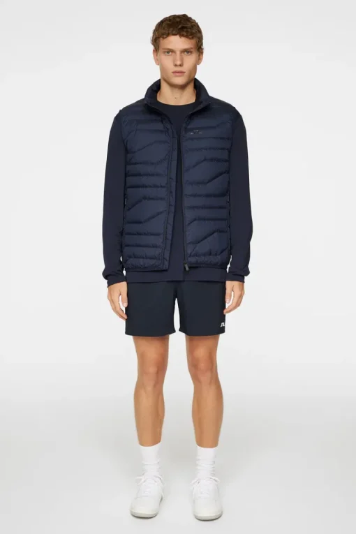 Active<J.Lindeberg Cliff Light Down Vest JLNavy