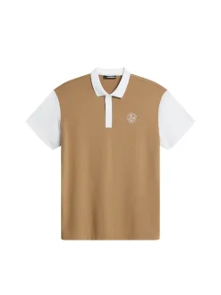 Golf|Polo Shirts<J.Lindeberg Club House Loose Fit Polo TigersEye