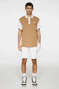 Golf|Polo Shirts<J.Lindeberg Club House Loose Fit Polo TigersEye