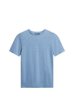 T-shirts|Tops<J.Lindeberg Coma Linen Tee RainWashed