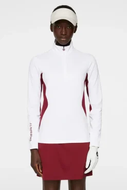 Golf|Ski<J.Lindeberg Cookies Mid Layer Cabernet