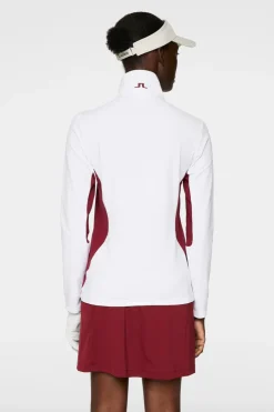 Golf|Ski<J.Lindeberg Cookies Mid Layer Cabernet