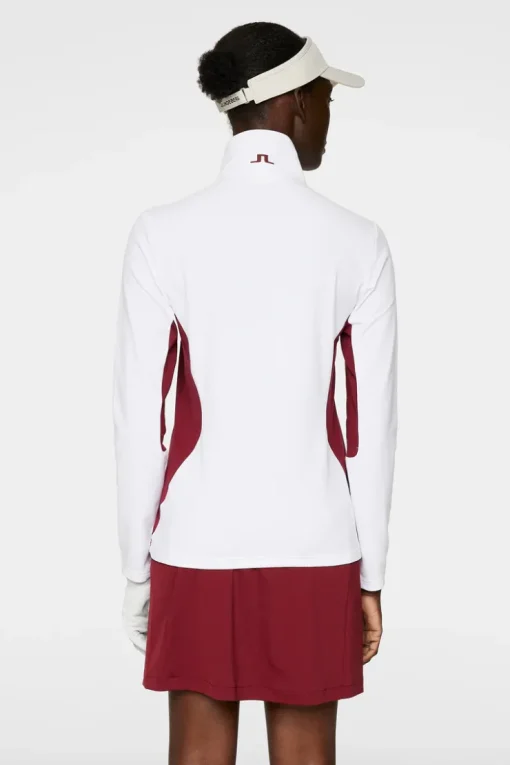 Golf|Ski<J.Lindeberg Cookies Mid Layer Cabernet