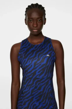 Golf|Dresses<J.Lindeberg Cora Print Dress TourTigerClematisM