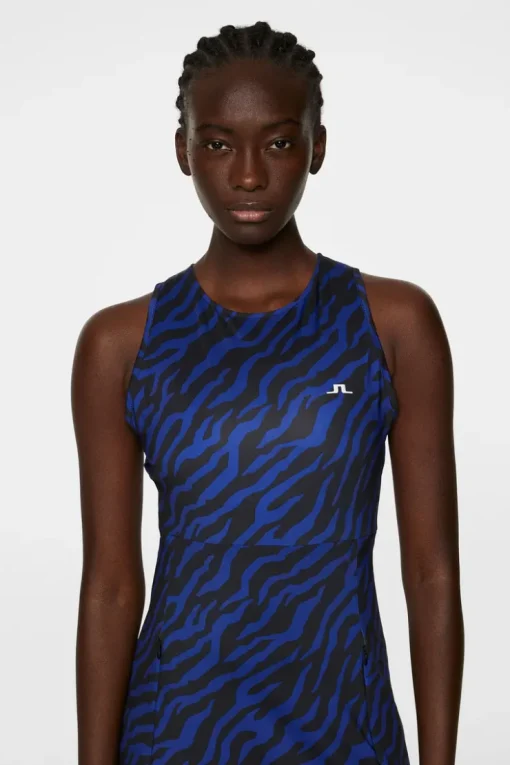 Golf|Dresses<J.Lindeberg Cora Print Dress TourTigerClematisM