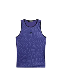 Tops|Tennis<J.Lindeberg Delia Printed Tank Top ResonanceDeepWisteriaL