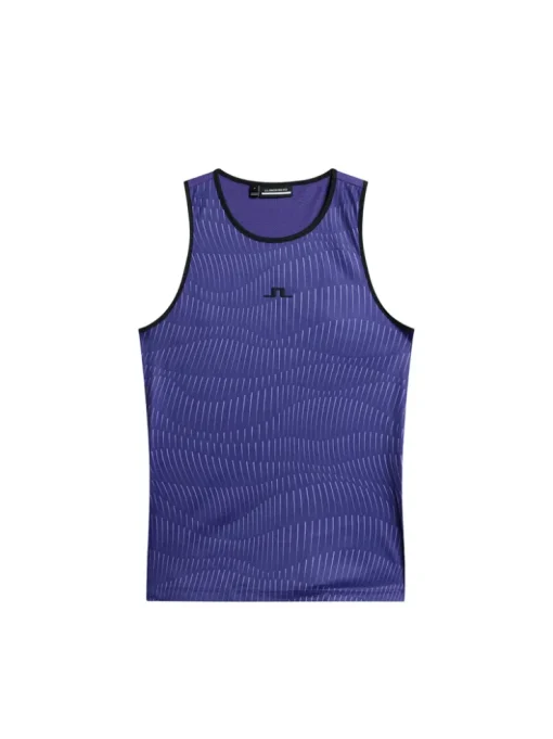 Tops|Tennis<J.Lindeberg Delia Printed Tank Top ResonanceDeepWisteriaL