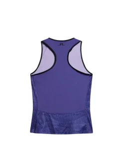 Tops|Tennis<J.Lindeberg Delia Printed Tank Top ResonanceDeepWisteriaL