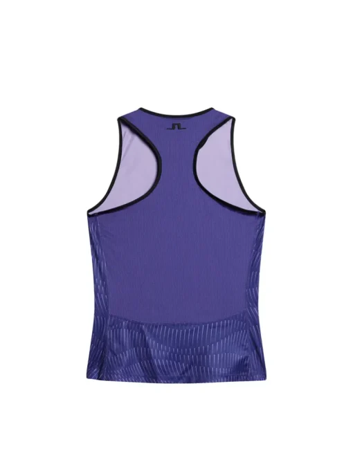 Tops|Tennis<J.Lindeberg Delia Printed Tank Top ResonanceDeepWisteriaL