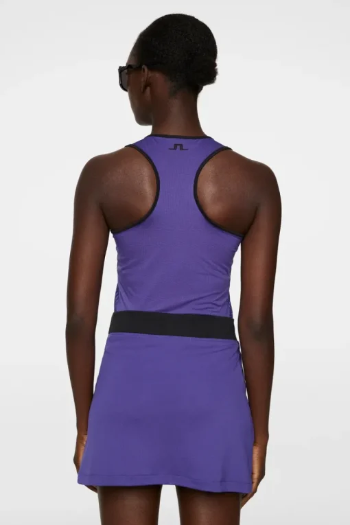 Tops|Tennis<J.Lindeberg Delia Printed Tank Top ResonanceDeepWisteriaL