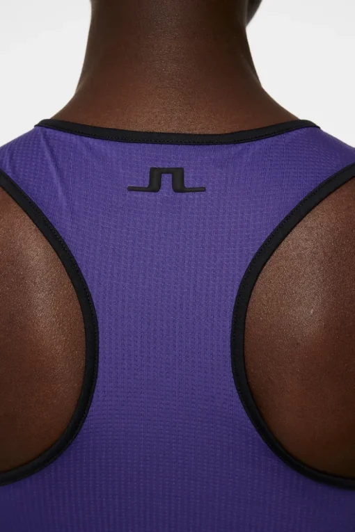 Tops|Tennis<J.Lindeberg Delia Printed Tank Top ResonanceDeepWisteriaL