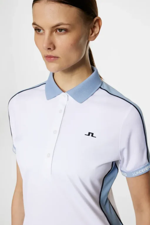 Golf|Tops<J.Lindeberg Demi Polo White