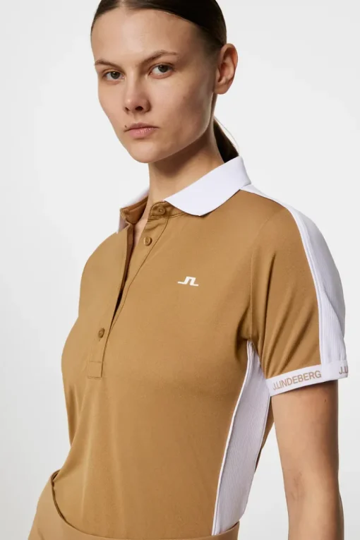 Golf|Tops<J.Lindeberg Demi Polo TigersEye