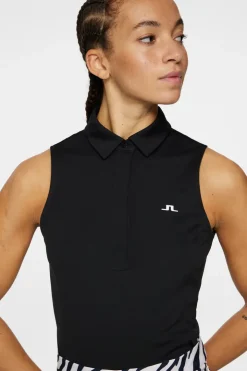 Golf|Tanks<J.Lindeberg Dena Sleeveless Top Black