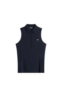 Golf|Tanks<J.Lindeberg Dena Sleeveless Top JLNavy