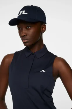 Golf|Tanks<J.Lindeberg Dena Sleeveless Top JLNavy