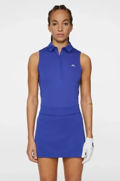 Golf|Tanks<J.Lindeberg Dena Sleeveless Top ClematisBlue