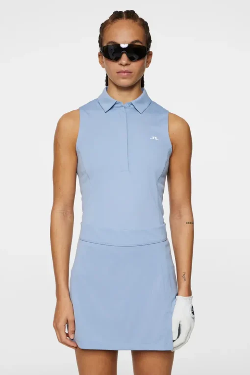 Golf|Tanks<J.Lindeberg Dena Sleeveless Top RainWashed