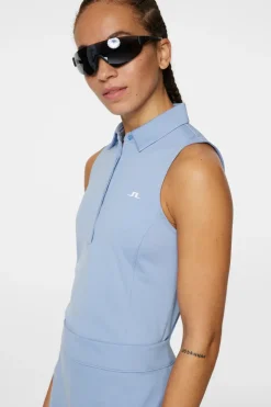 Golf|Tanks<J.Lindeberg Dena Sleeveless Top RainWashed