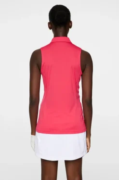 Golf|Tanks<J.Lindeberg Dena Sleeveless Top Azalea