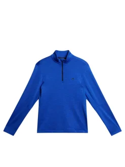 Golf|Ski<J.Lindeberg Destry Zip Mid Layer ClubBlueMelange