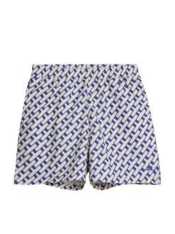 Golf|Bottoms<J.Lindeberg Diana Printed Shorts TourGeoMoonbeamM
