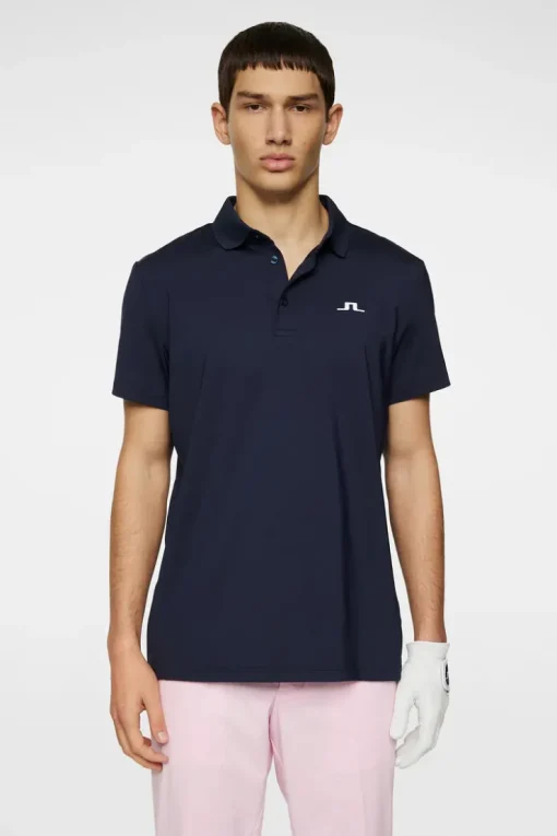 Golf|Polo Shirts<J.Lindeberg Duff Polo JLNavy