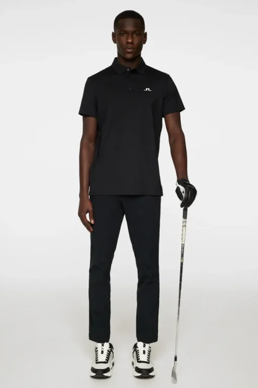 Golf|Polo Shirts<J.Lindeberg Duff Polo Black