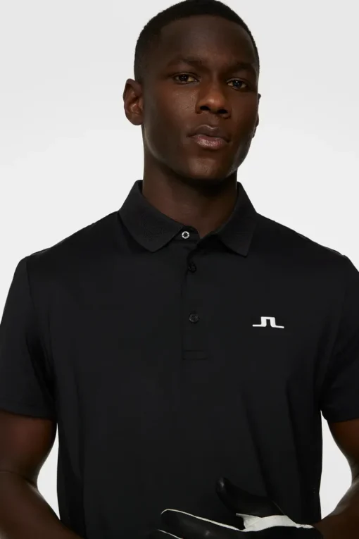 Golf|Polo Shirts<J.Lindeberg Duff Polo Black
