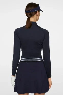 Golf|Base & Mid Layers<J.Lindeberg Ella Compression Top JLNavy